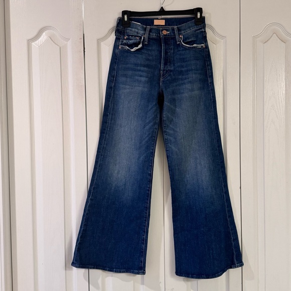 MOTHER Groovy Tomcat Roller Wide Leg Jeans - Picture 3 of 6